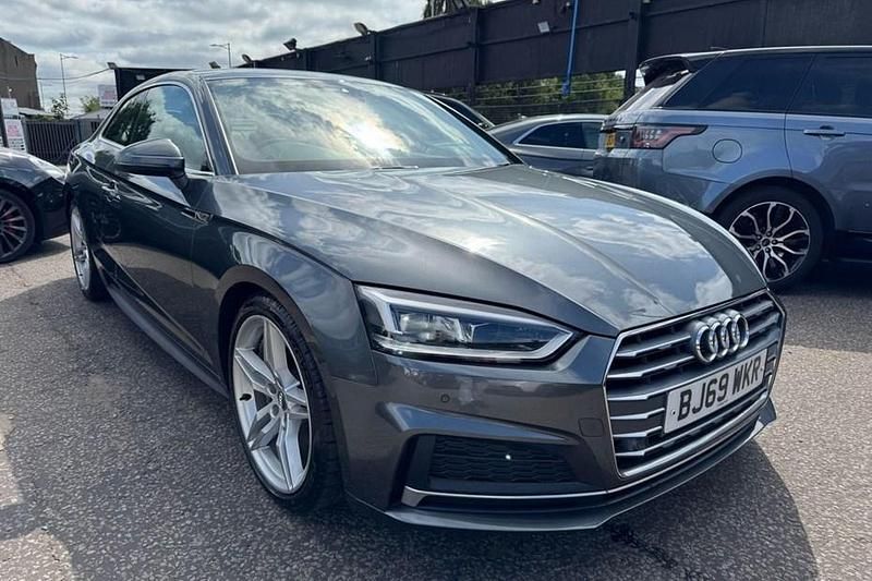 Grey Used 2019 Audi A5 S-Line Coupe | £13,399 (Good price) - Image 1/1