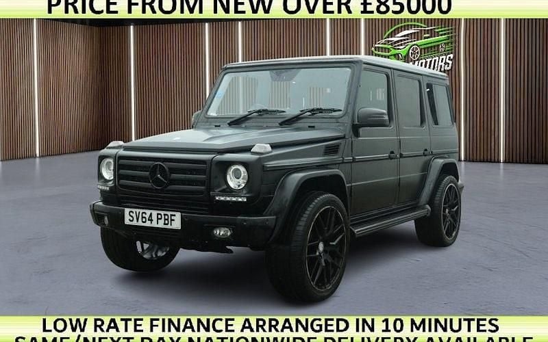 Used Mercedes G350 211 HP (155 kW) 2014 Black SUV