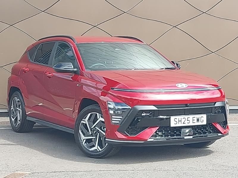 Red Used 2025 Hyundai Kona N Line SUV | £28,498 (Expensive) - Image 1/4