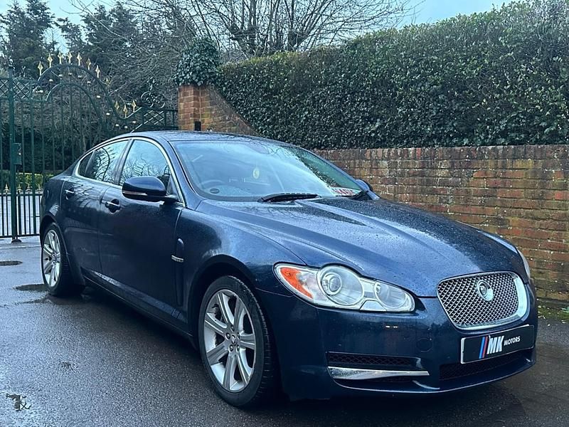 Used Jaguar XF Luxury 2009 Blue Sedan