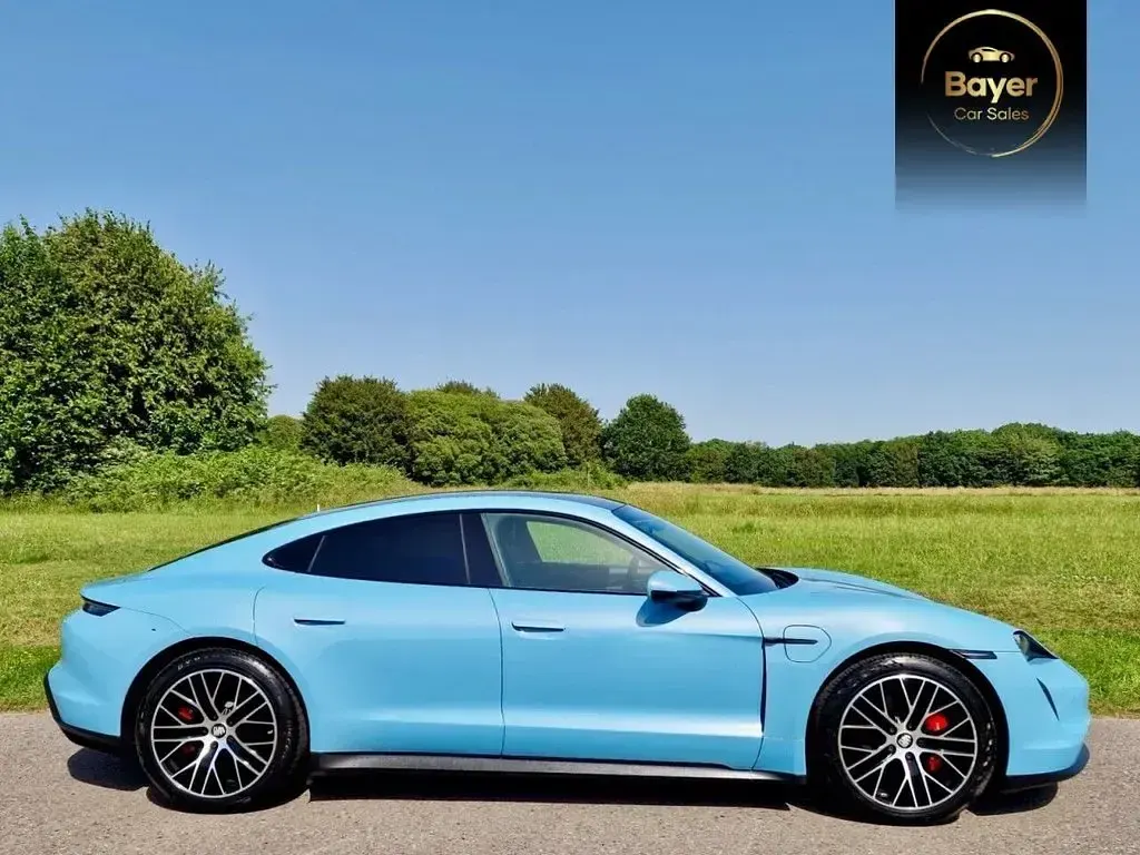 Used Porsche Taycan 419 kW (571 HP) 2020 Blue Sedan