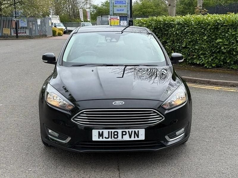 Used Ford Focus Titanium 120 HP (88 kW) 2018 Black Hatchback