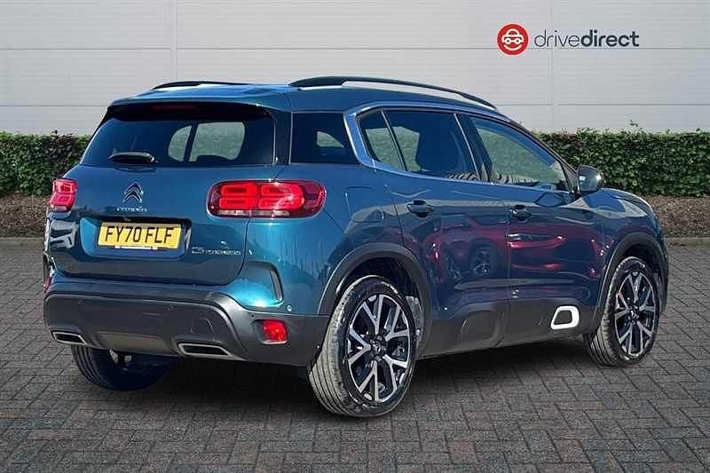 Used Citroën C5 PureTech 2021 Blue Hatchback