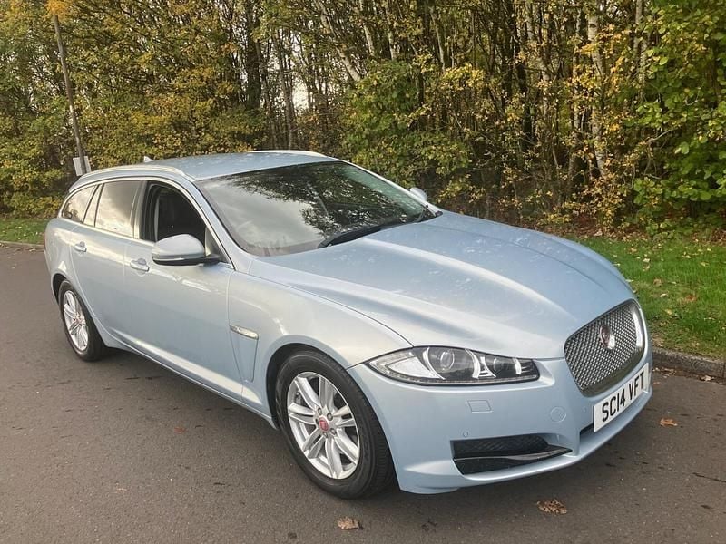 Silver Used 2014 Jaguar XF Sportbrake Luxury Estate | £4,495 (Fair price) - Image 1/4