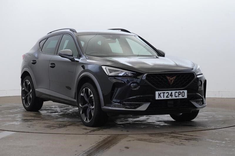 Metallic midnight black Used 2024 Cupra Formentor SUV | £25,490 (Fair price) - Image 1/4