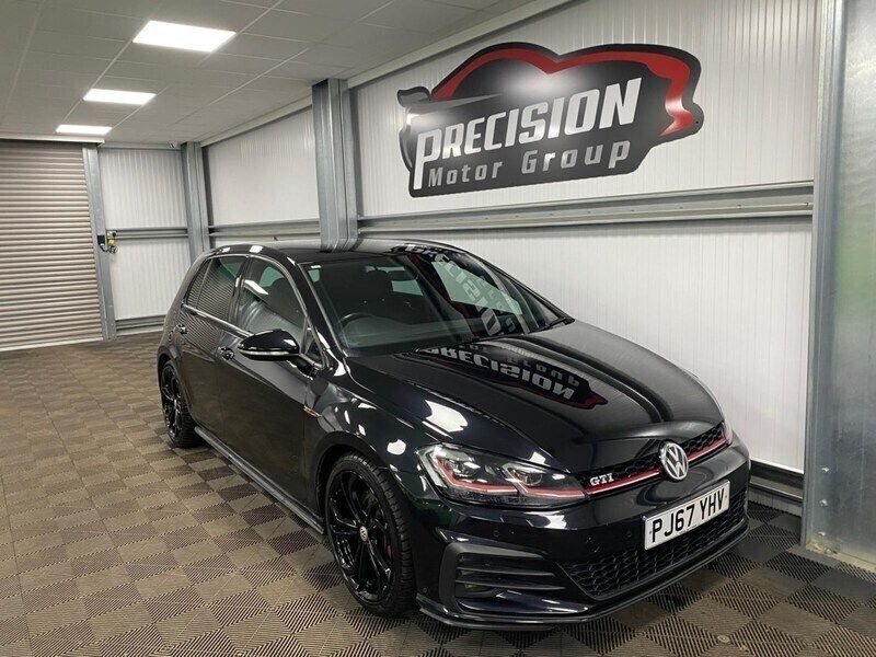 Black Used 2017 VW Golf VII GTI Hatchback | £18,495 (Fair price) - Image 1/4