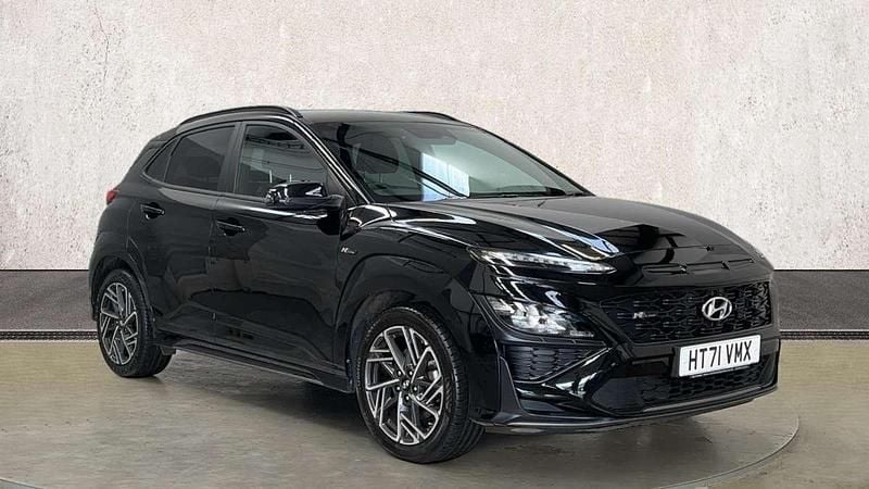 Black Used 2022 Hyundai Kona N Line SUV | £14,990 (Fair price) - Image 1/4