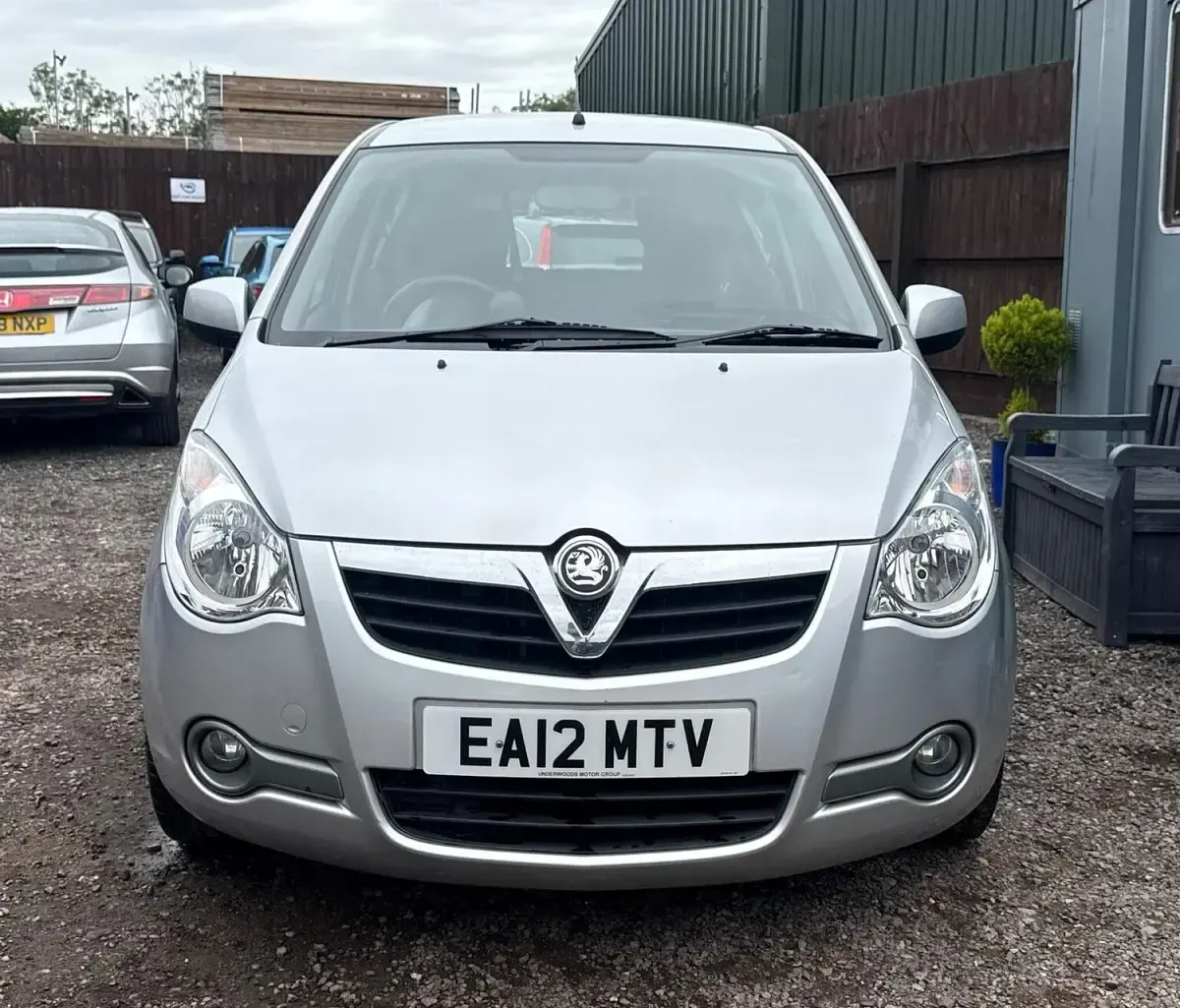 Used Vauxhall Agila S 68 HP (50 kW) 2012 Silver MPV