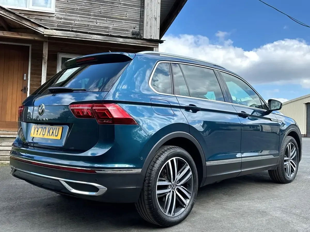 Used VW Tiguan Elegance 150 HP (110 kW) 2021 Blue SUV