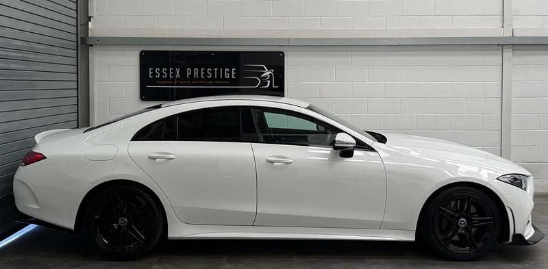 Used Mercedes CLS350 AMG line 2019 White Coupe