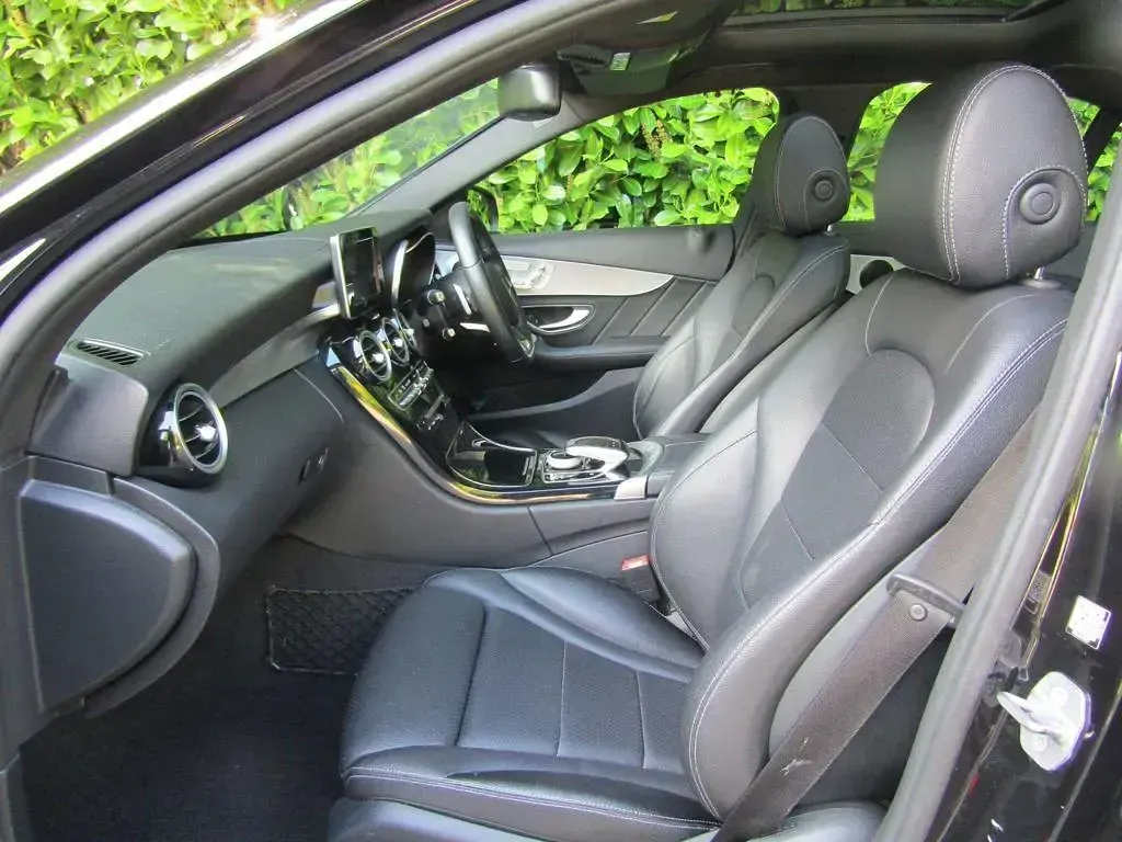 Used Mercedes C220 AMG line 2017 Black Sedan