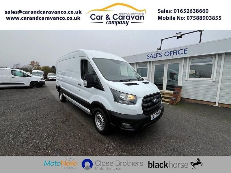 Usado Ford Transit S 130 HP (95 kW) 2022 Branco Van