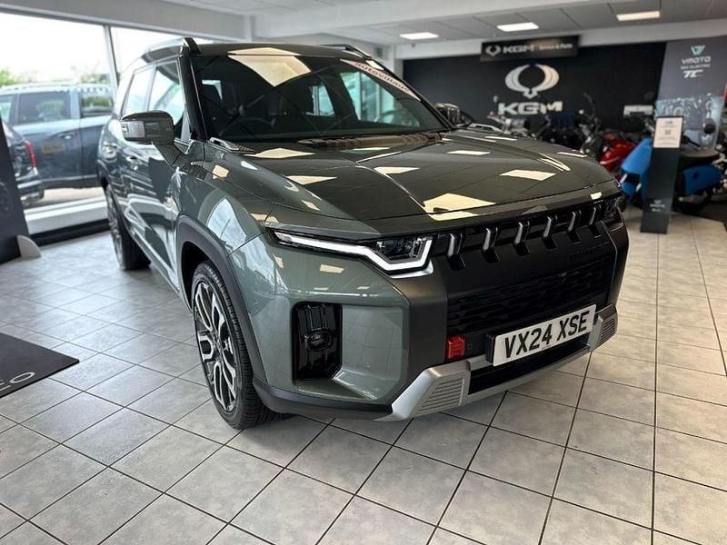 Forest green metallic Used 2024 Ssangyong Torres SUV | £25,990 - Image 1/4