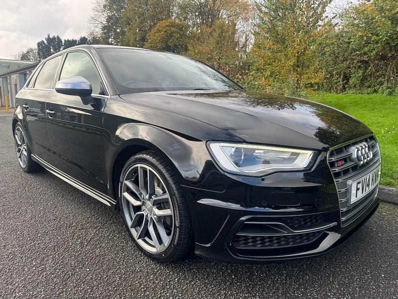 Black Used 2014 Audi S3 Sportback Hatchback | £13,295 (Fair price) - Image 1/4