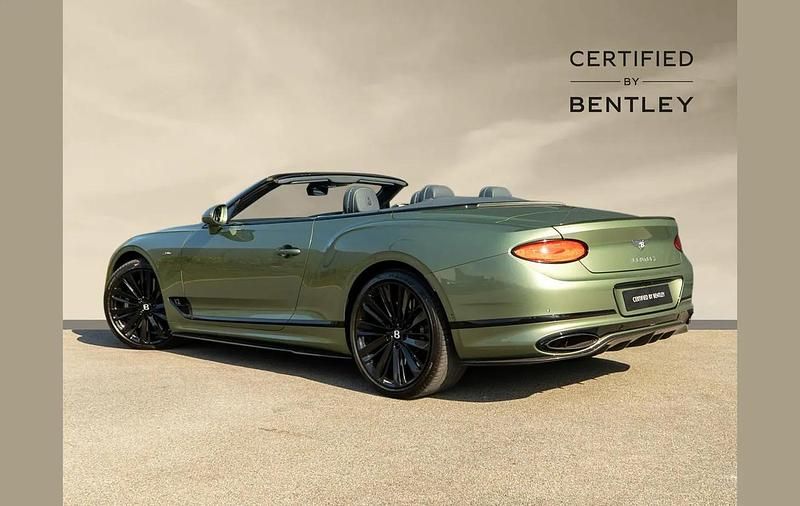 Used Bentley Continental GT Convertible 650 HP (478 kW) 2022 Green Cabriolet