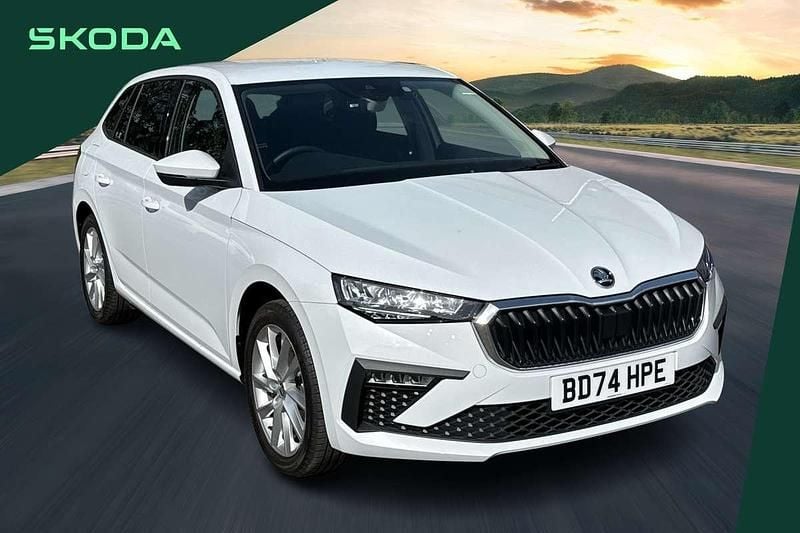 White Used 2025 Skoda Scala SE L Hatchback | £18,990 (Fair price) - Image 1/4