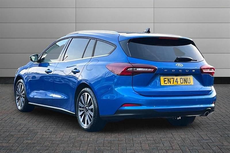 Used Ford Focus Titanium X 125 HP (91 kW) 2025 Desert island blue Estate