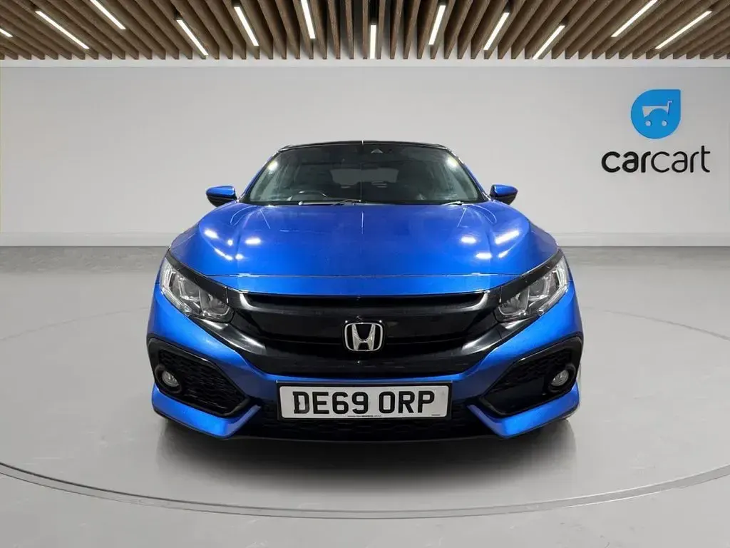 Used Honda Civic EX 126 HP (92 kW) 2019 Blue Hatchback