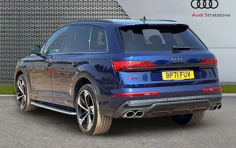 Used Audi SQ7 Black Edition 507 HP (372 kW) 2022 Blue SUV