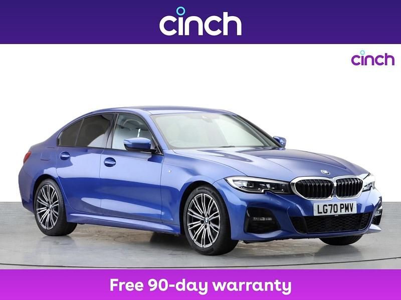 Blue Used 2020 BMW 320 M Sport Sedan | £22,949 (Fair price) - Image 1/3