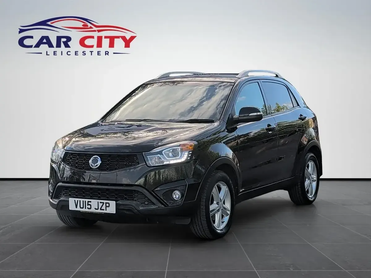 Używany SsangYong Korando 2015 Czarny SUV