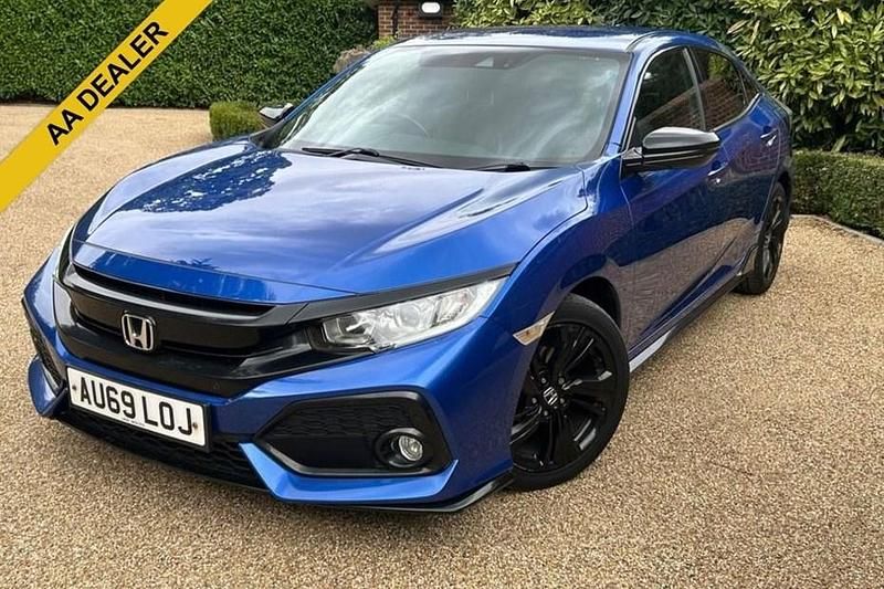 Blue Used 2019 Honda Civic Sport Hatchback | £10,930 (Fair price) - Image 1/1