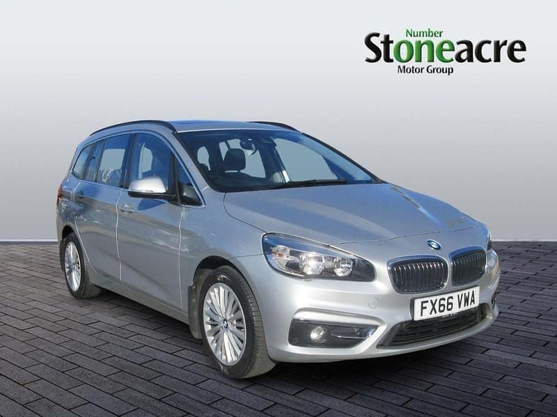 Silver Used 2016 BMW 220 Gran Tourer Luxury Line MPV | £12,494 - Image 1/4