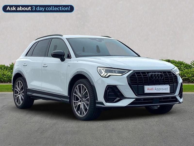 White Used 2025 Audi Q3 Black Edition SUV | £37,444 (A bit pricey) - Image 1/4
