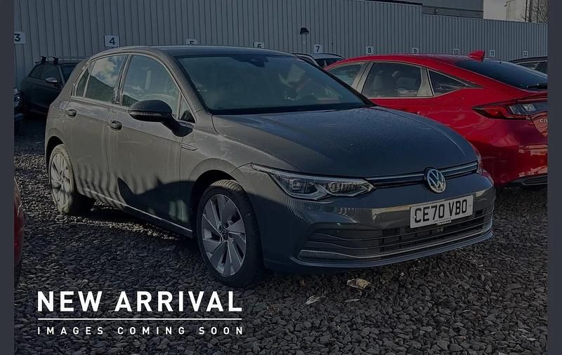 Used VW Golf VIII Style 128 HP (94 kW) 2020 Grey Hatchback