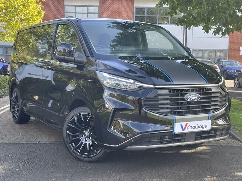 Agate black (metallic colour) New 2025 Ford Transit Custom Limited | £35,995 - Image 1/4
