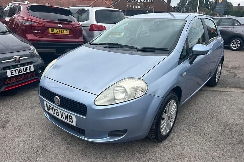 Blue Used 2008 Fiat Grande Punto Dynamic Hatchback | £1,295 (Super price) - Image 1/1