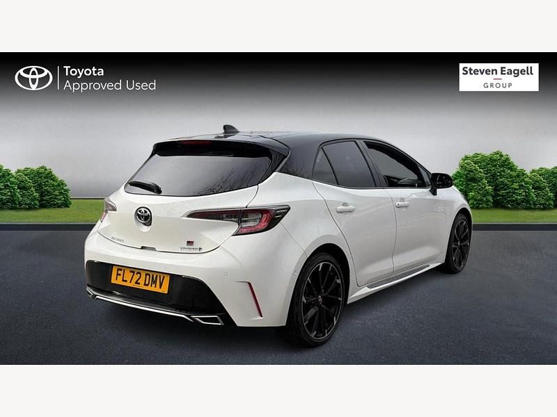 Used Toyota Corolla Sport 2022 White Hatchback