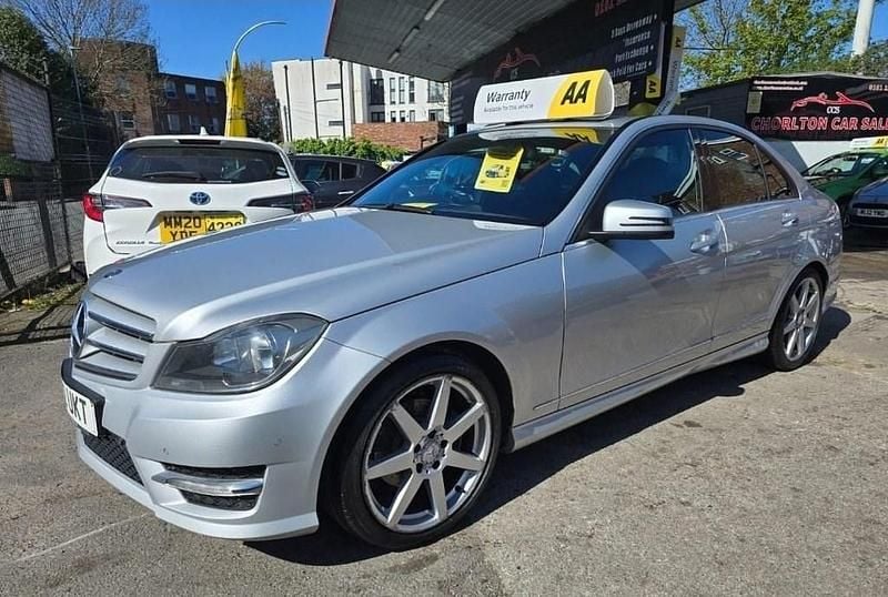 Used Mercedes C220 AMG 2012 Silver Sedan
