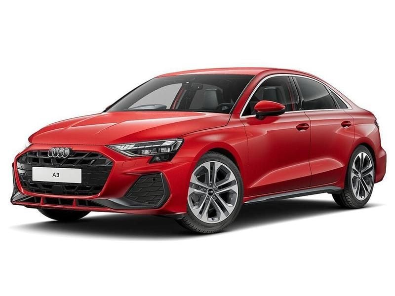 Red New 2025 Audi A3 S-Line Sedan | £31,775 (Good price) - Image 1/4