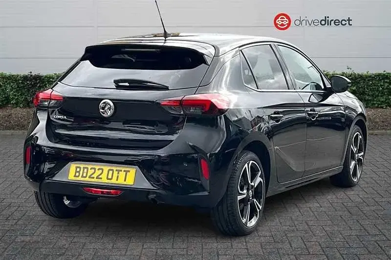 Used Vauxhall Corsa Edition 100 HP (73 kW) 2022 Black Hatchback