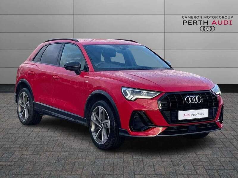 Red Used 2021 Audi Q3 Black Edition SUV | £24,295 (Fair price) - Image 1/3