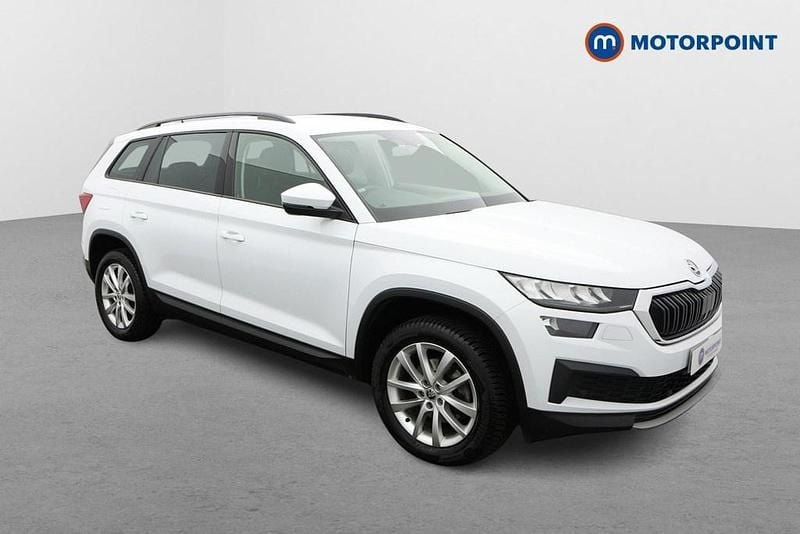 White Used 2022 Skoda Kodiaq SE SUV | £19,699 (Good price) - Image 1/4