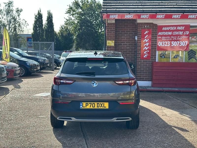 Used Vauxhall Grandland X SRi 2021 Moonstone grey SUV