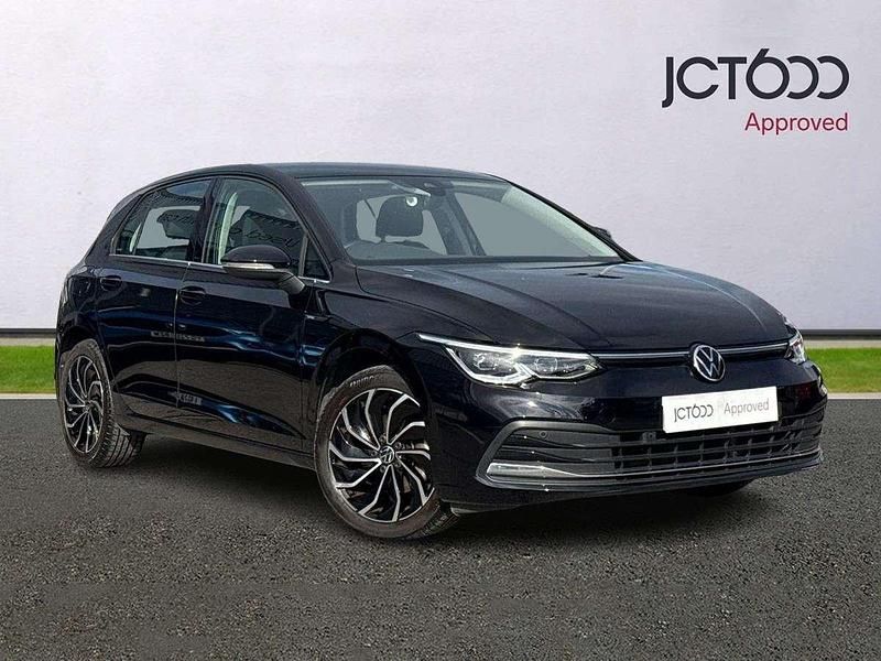 Black Used 2021 VW Golf VIII Style Hatchback | £17,085 (Good price) - Image 1/4
