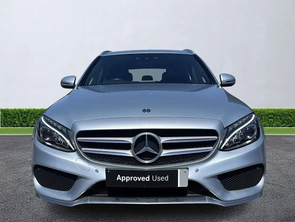 Used Mercedes C220 AMG line 2018 Silver