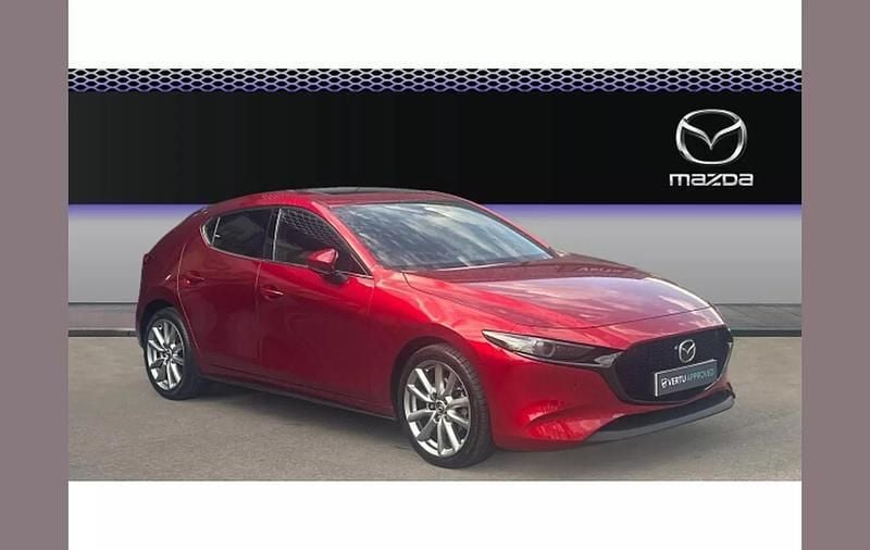 Red Used 2022 Mazda 3 Inclusive Hatchback | £19,187 (A bit pricey) - Image 1/4