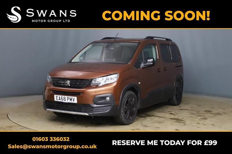 Used Peugeot Rifter GT-line 130 HP (95 kW) 2019 Bronze MPV
