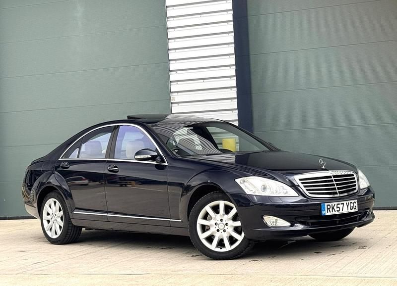 Blue Used 2007 Mercedes S500 Sedan | £5,990 - Image 1/4