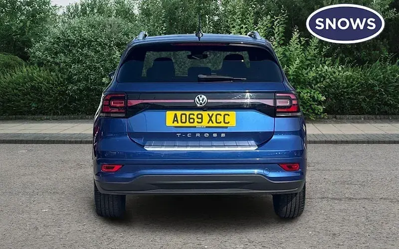 Used VW T-Cross R-line 116 HP (85 kW) 2019 Blue SUV