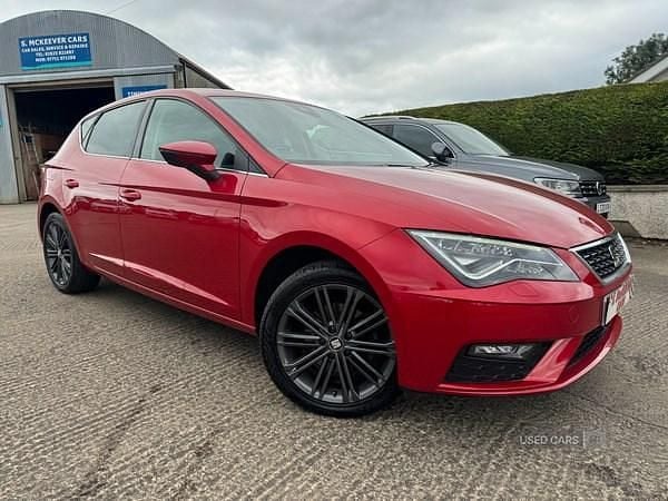 Red Used 2020 Seat Leon XCELLENCE Lux Hatchback | £12,450 (Good price) - Image 1/4