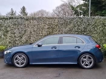 Used Mercedes A180 Executive 116 HP (85 kW) 2019 Blue Hatchback