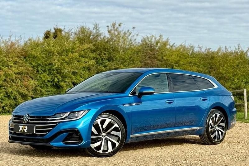 Blue Used 2024 VW Arteon R-line Estate | £29,989 (Fair price) - Image 1/1