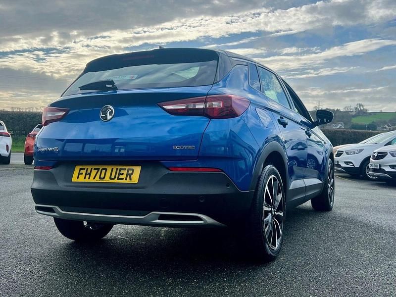 Used Vauxhall Grandland X Elite 128 HP (94 kW) 2021 Blue SUV