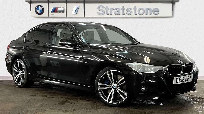 Black Used 2016 BMW 330 M Sport | £15,750 (Fair price) - Image 1/3
