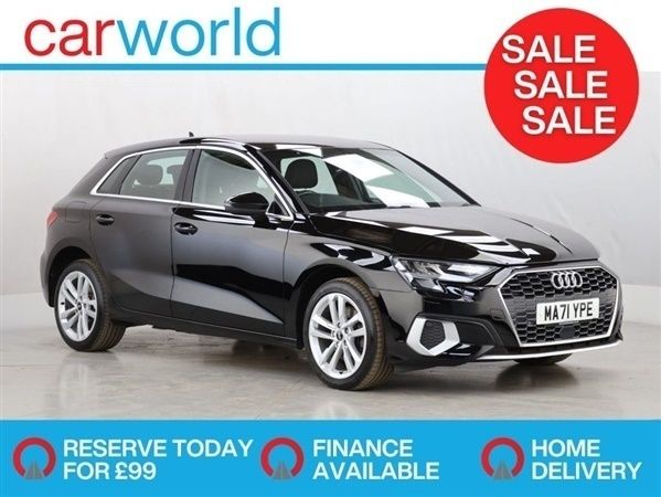 Black Used 2022 Audi A3 Sportback Sport Hatchback | £20,040 - Image 1/3